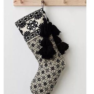 New Free People one holiday lights stocking